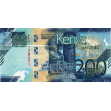 (203) ** PNew (PN54b) Kenya - 200 Shillingi (2024)